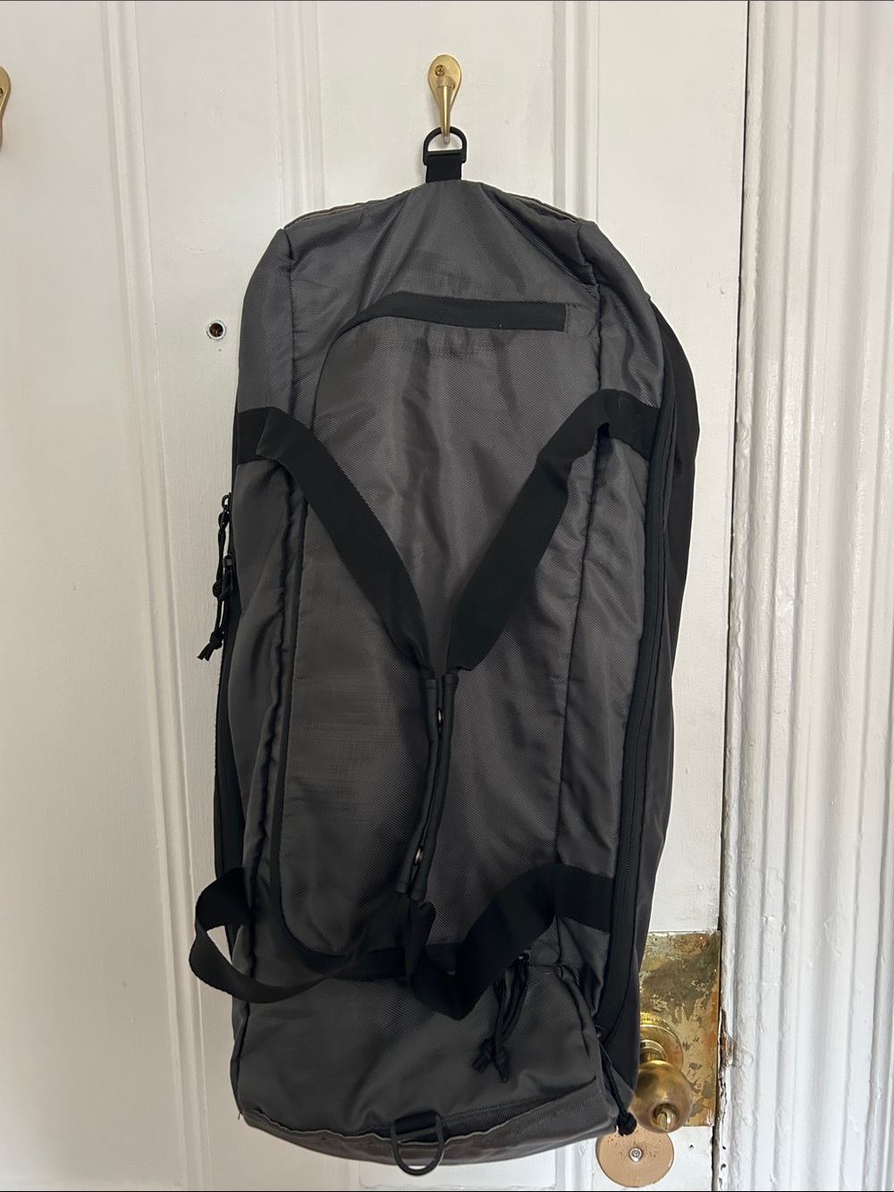 High Sierra Gray and Black Travel Backpack